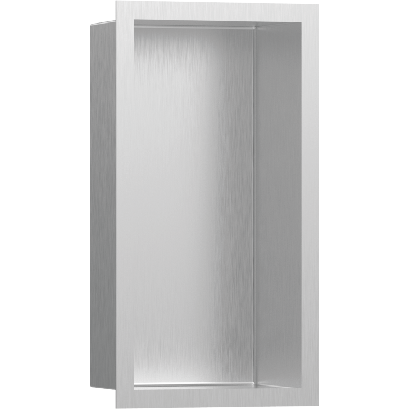 Wnęka ścienna Stal Szlachetna brushed z ramką 300/150/100 Stal Szlachetna brushed XtraStoris Individual HANSGROHE 56094800