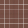 MODERNIZM BROWN MOZAIKA CIETA K.4,8X4,8  29,8X29,8 GAT.1 (P.50353)