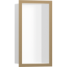 Wnęka ścienna Biały Matowy z ozdobną ramką 300/150/100 Brąz Szczotkowany XtraStoris Individual HANSGROHE 56096140