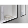 Wnęka ścienna Biały Matowy z ozdobną ramką 300/300/100 Czarny Matowy XtraStoris Individual HANSGROHE 56099670