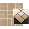 UNIWERSALNA MOZAIKA SZKLANA PARADYZ GOLD MIX 29,8X29,8 GAT.1 (P.50367)