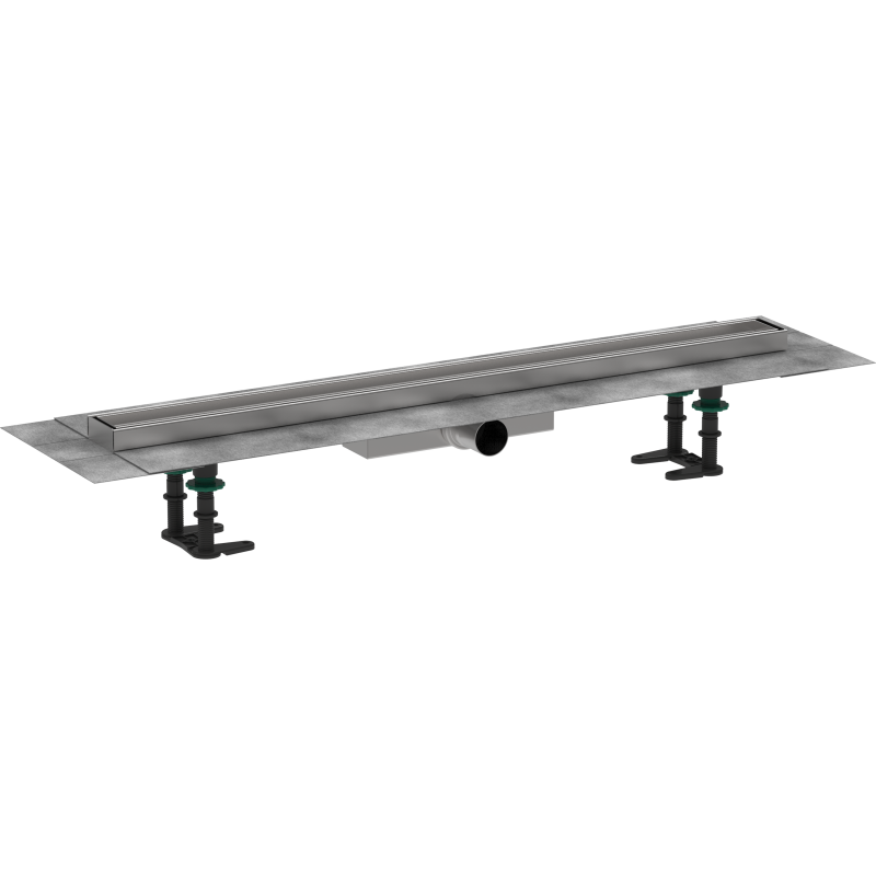 Kompletny odpływ liniowy 800, ruszt do wyłożenia płytkami, niski RainDrain Compact HANSGROHE 56167000