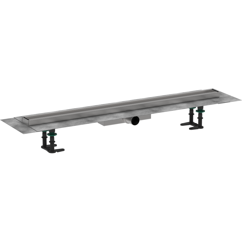Kompletny odpływ liniowy 900, ruszt do wyłożenia płytkami, niski RainDrain Compact HANSGROHE 56169000