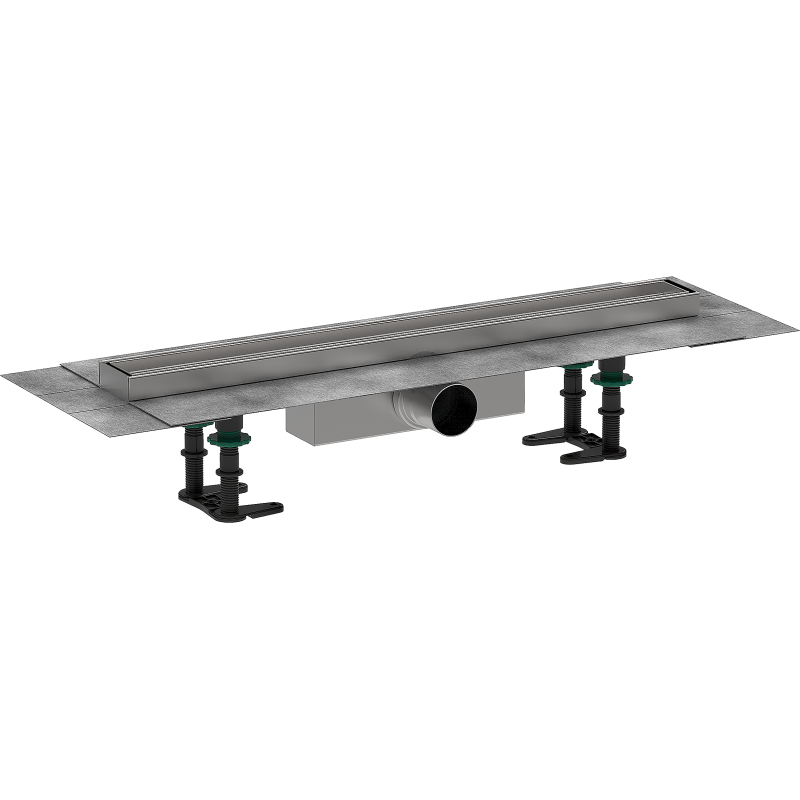Kompletny odpływ liniowy 600, ruszt do wyłożenia płytkami, standardowy RainDrain Compact HANSGROHE 56175000