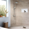Kompletny odpływ liniowy 600, ruszt do wyłożenia płytkami, standardowy RainDrain Compact HANSGROHE 56175000