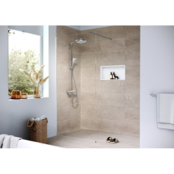 Kompletny odpływ liniowy 600, ruszt do wyłożenia płytkami, standardowy RainDrain Compact HANSGROHE 56175000