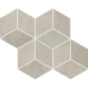 PURE CITY GRYS MOZAIKA PRASOWANA ROMB HEXAGON 20,4X23,8 GAT.1 (P.50393)