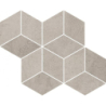 PURE CITY GRYS MOZAIKA PRASOWANA ROMB HEXAGON 20,4X23,8 GAT.1 (P.50393)