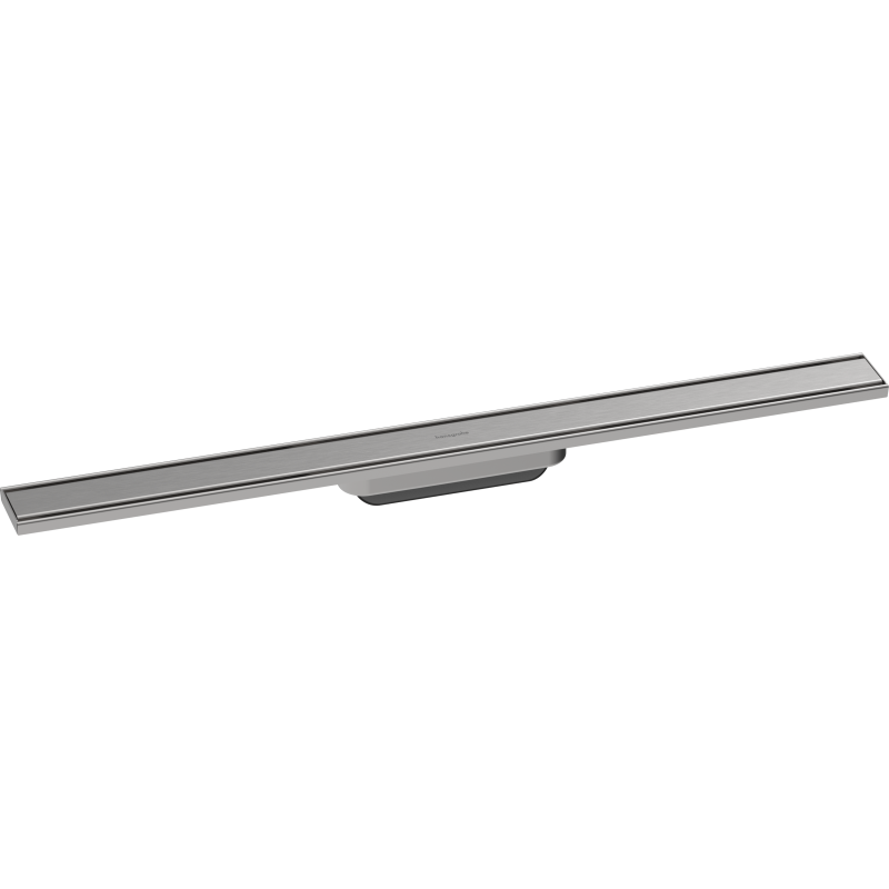 Element zewnętrzny odpływu liniowego 800 Stal Szlachetna Szczotkowana RainDrain Original HANSGROHE 56198800