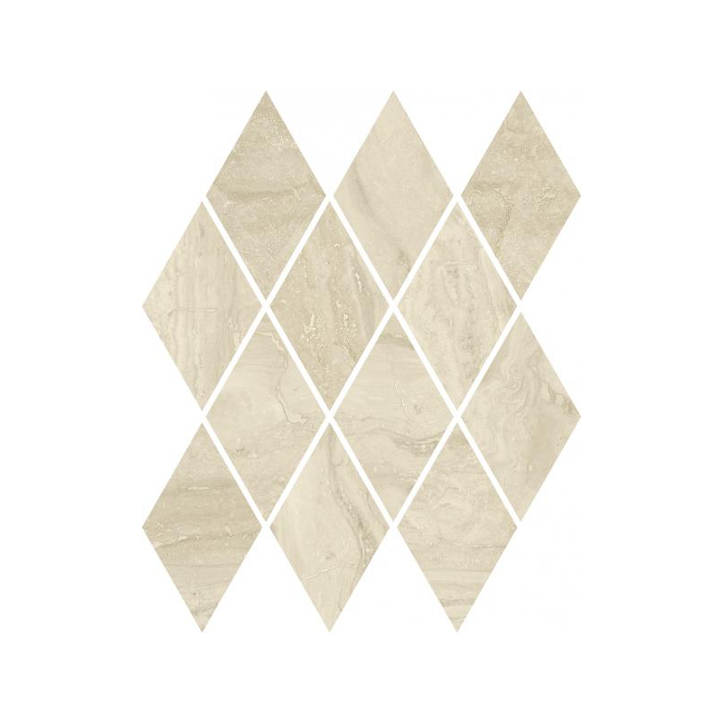 SILENCE BEIGE MOZAIKA PRASOWANA ROMB PILLOW MAT 20,6x23,7 GAT.1 (P.50405)