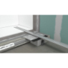 Element zewnętrzny odpływu liniowego 1000 Stal Szlachetna Szczotkowana RainDrain Original HANSGROHE 56200800