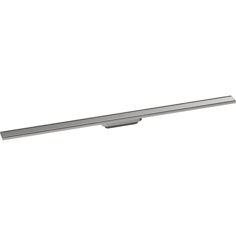 Element zewnętrzny odpływu liniowego 1200 Stal Szlachetna Szczotkowana RainDrain Original HANSGROHE 56201800