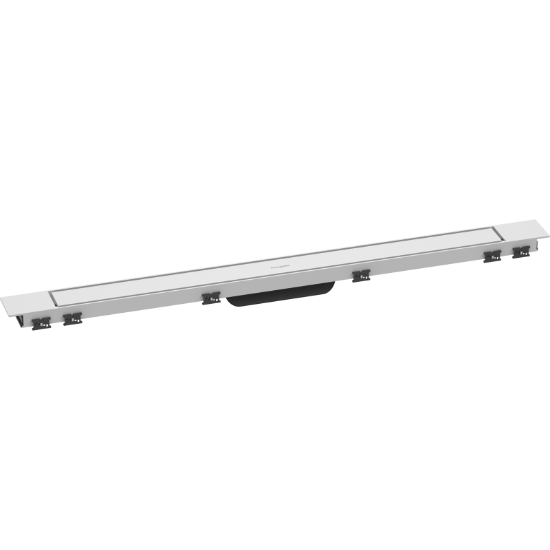 Element zewnętrzny odpływu liniowego 900 ze stelażem reg. wys. Biały Matowy RainDrain Match Plus HANSGROHE 56216700