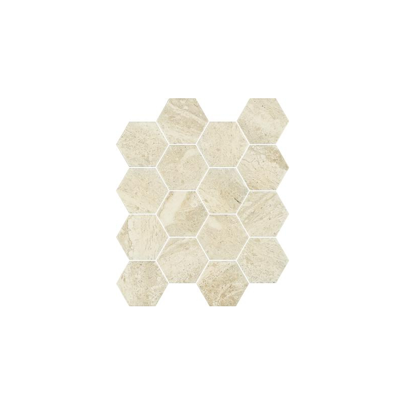 SUNLIGHT STONE BEIGE MOZAIKA PRASOWANA HEXAGON 22X25,5 GAT.1 (P.50411)