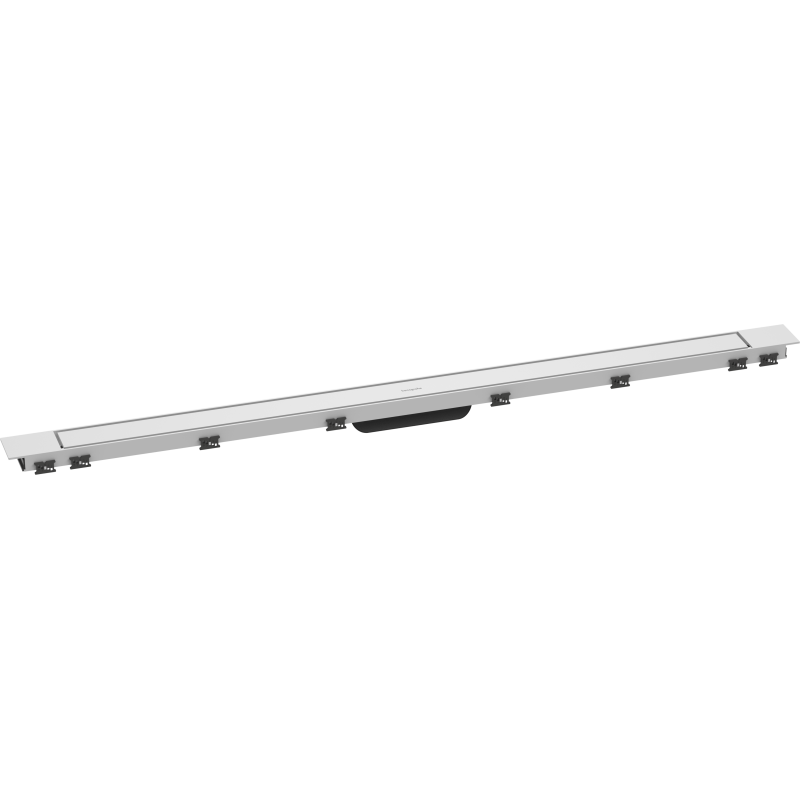 Element zewnętrzny odpływu liniowego 1200 ze stelażem reg. wys. Biały Matowy RainDrain Match Plus HANSGROHE 56218700