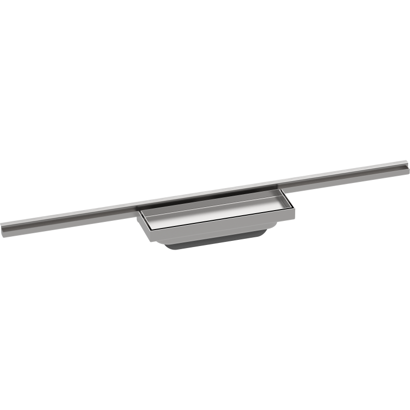 Element zewnętrzny odpływu liniowego 700, montaż przyścienny RainDrain Minimalistic HANSGROHE 56219000