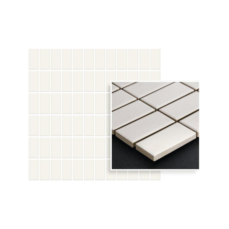 ALBIR BIANCO MOZAIKA PRASOWANA K.2,3X4,8 29,8X29,8 GAT.1 (P.50425)
