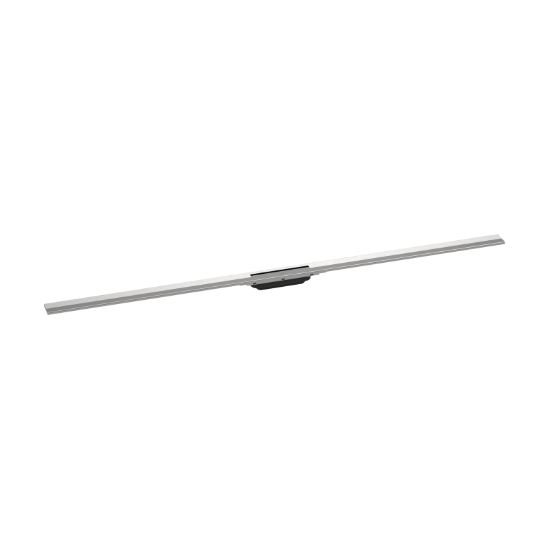 El. zew. odpływu liniowego 1600, montaż odsunięty od ściany Stal Szlachetna Szczotkowana RainDrain Flex HANSGROHE 56261800