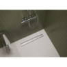 odpływ liniowy 600, ruszt ozdobny/do wyłożenia płytkami, standard/niski Stal Szlachetna brushed RainDrain Go HANSGROHE 56271800