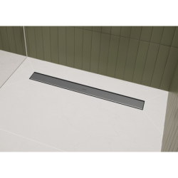 odpływ liniowy 700, ruszt ozdobny/do wyłożenia płytkami, standard/niski Stal Szlachetna brushed RainDrain Go HANSGROHE 56272800