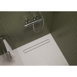 odpływ liniowy 900, ruszt ozdobny/do wyłożenia płytkami, standardowy/niski Czarny Matowy RainDrain Go HANSGROHE 56274670