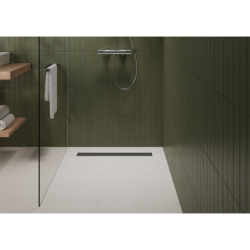 odpływ liniowy 900, ruszt ozdobny/do wyłożenia płytkami, standardowy/niski Czarny Matowy RainDrain Go HANSGROHE 56274670