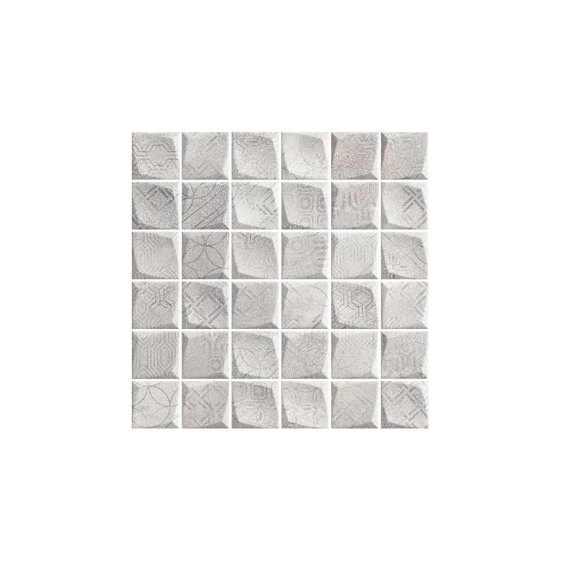 HARMONY GRYS MOZAIKA PRASOWANA K.4,8X4,8  29,8X29,8 GAT.1 (P.50443)