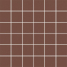 MODERNIZM BROWN MOZAIKA PRASOWANA K.4,8X4,8 29,8X29,8 GAT.1 (P.50449)