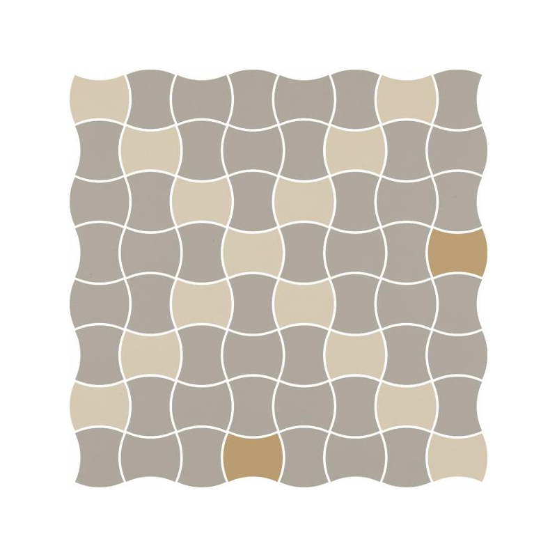 MODERNIZM BIANCO MOZAIKA PRASOWANA K.3,6X4,4 MIX D 30,86X30,86 GAT.1 (P.50469)