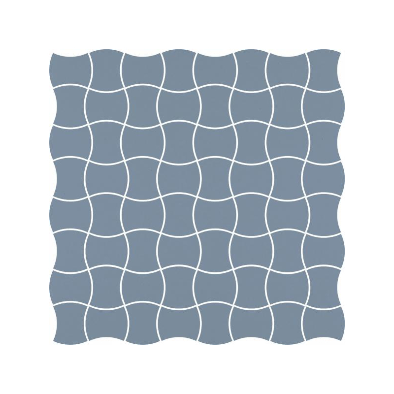 MODERNIZM BLUE MOZAIKA PRASOWANA K.3,6X4,4  30,86X30,86 GAT.1 (P.50471)