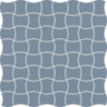 MODERNIZM BLUE MOZAIKA PRASOWANA K.3,6X4,4  30,86X30,86 GAT.1 (P.50471)