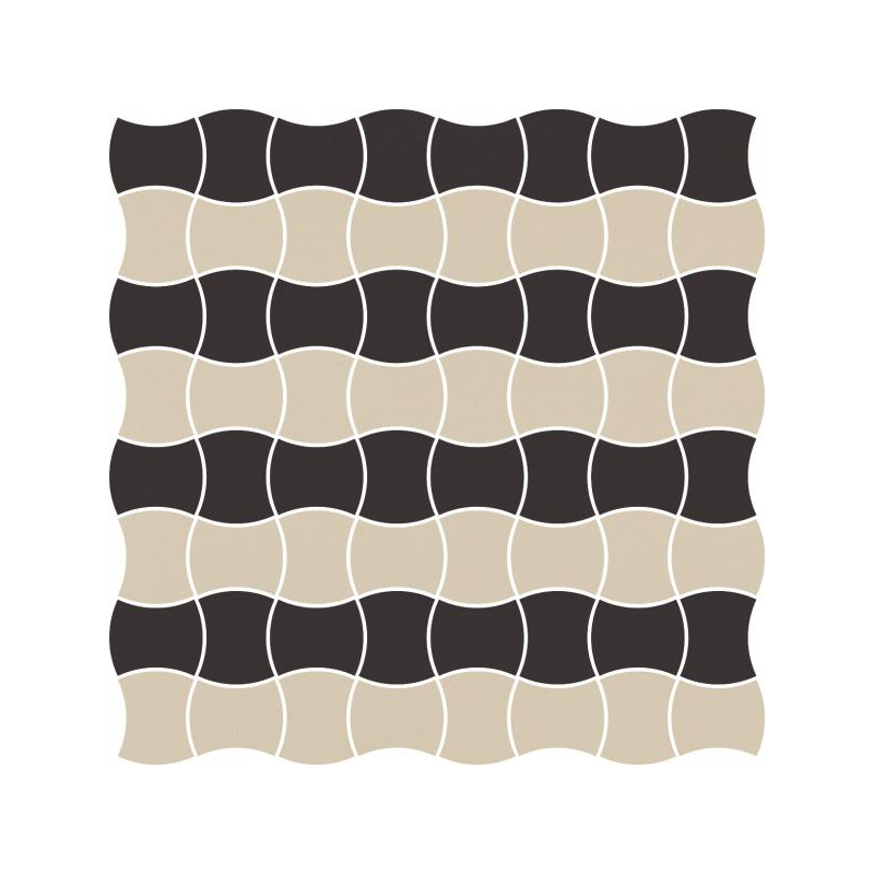 MODERNIZM NERO MOZAIKA PRASOWANA K.3,6X4,4 MIX B 30,86X30,86 GAT.1 (P.50487)