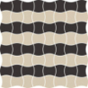 MODERNIZM NERO MOZAIKA PRASOWANA K.3,6X4,4 MIX B 30,86X30,86 GAT.1 (P.50487)