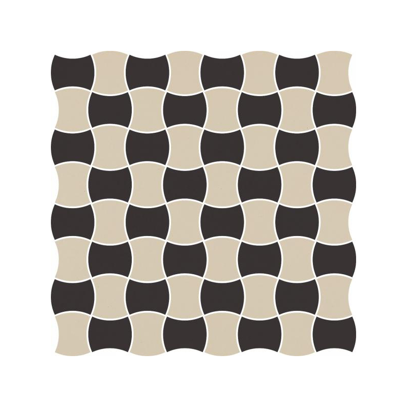 MODERNIZM NERO MOZAIKA PRASOWANA K.3,6X4,4 MIX C 30,86X30,86 GAT.1 (P.50489)
