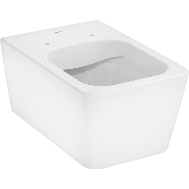 Miska wisząca WC 540, bezkołnierzowa AquaFall Flush Biały EluPura Q HANSGROHE 60194450