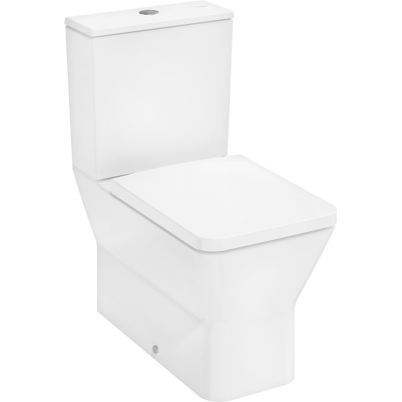 Kompakt WC 640, przyścienna, odpływ poziomy/pionowy, AquaChannel Flush, z deską Biały EluPura Original Q HANSGROHE 60206450