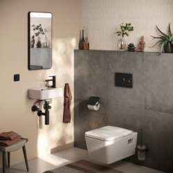 Miska wisząca WC 540 AquaChannel Flush, z deską WC Biały EluPura Original Q HANSGROHE 60208450