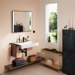 Umywalka wisząca 700/480 z otworem na baterię, bez przelewu Biały Xanuia Q HANSGROHE 60223450