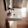 Umywalka wisząca 800/480 bez otworu na baterię, z przelewem Biały Xanuia Q HANSGROHE 60226450