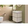 Umywalka wisząca 600/480 bez otworu na baterię, z przelewem Biały Xanuia Q HANSGROHE 60240450