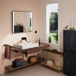 Umywalka wpuszczana w blat 650/480, szlifowana bez otworu na baterię, z przelewem Biały Xanuia Q HANSGROHE 60254450