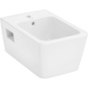 Bidet wiszący 540 z otworem na baterię, z przelewem Biały EluPura Original Q HANSGROHE 60284450