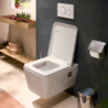 Miska wisząca WC 540 AquaChannel Flush, z deską WC, SoftClose, QuickRelease Biały EluPura Original Q HANSGROHE 60289450