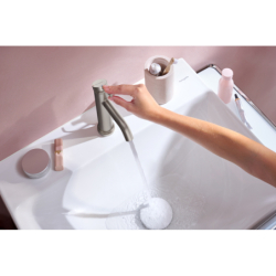 Umywalka wisząca 600/480 z otworem na baterię, bez przelewu, SmartClean Biały Xelu Q HANSGROHE 61016450