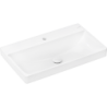 Umywalka wpuszczana w blat 800/480, szlifowana z otworem na baterię, bez przelewu, SmartClean Biały Xelu Q HANSGROHE 61022450