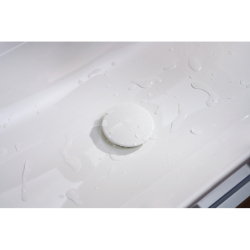 Umywalka wpuszczana w blat 800/480, szlifowana bez otworu na baterię, bez przelewu, SmartClean Biały Xelu Q HANSGROHE 61023450