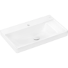 Umyw. wpuszczana z półką 800/480, szlifowana z otworem na baterię, bez przel., SmartClean Biały Xelu Q HANSGROHE 61027450