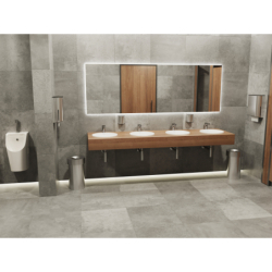 Umywalka podblatowa 350/350 bez otworu na baterię, z przelewem, SmartClean Biały Xuniva S HANSGROHE 61046450