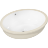 Umywalka podblatowa 450/350 bez otworu na baterię, z przelewem, SmartClean Biały Xuniva D HANSGROHE 61048450