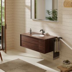 Umywalka podblatowa 450/350 bez otworu na baterię, z przelewem, SmartClean Biały Xuniva D HANSGROHE 61048450